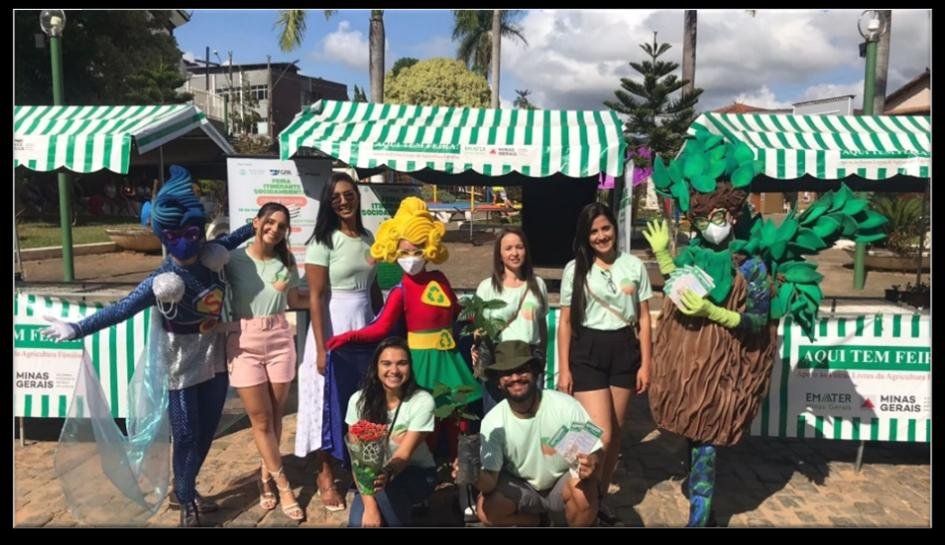 Jovens protagonistas em feira socioambiental apoiada pela FGPA
